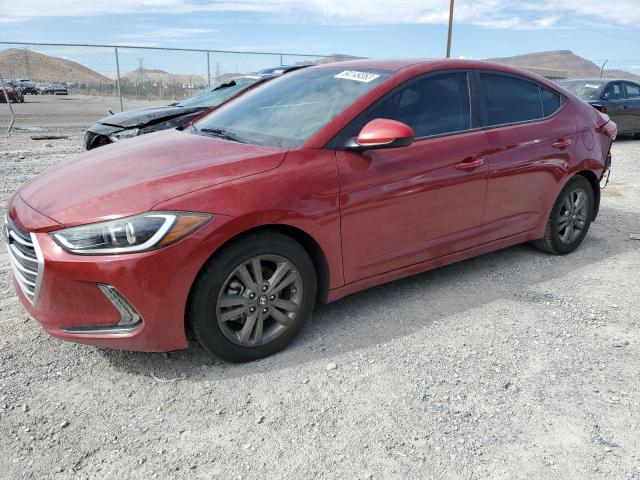 hyundai elantra 2017 kmhd84lfxhu247527