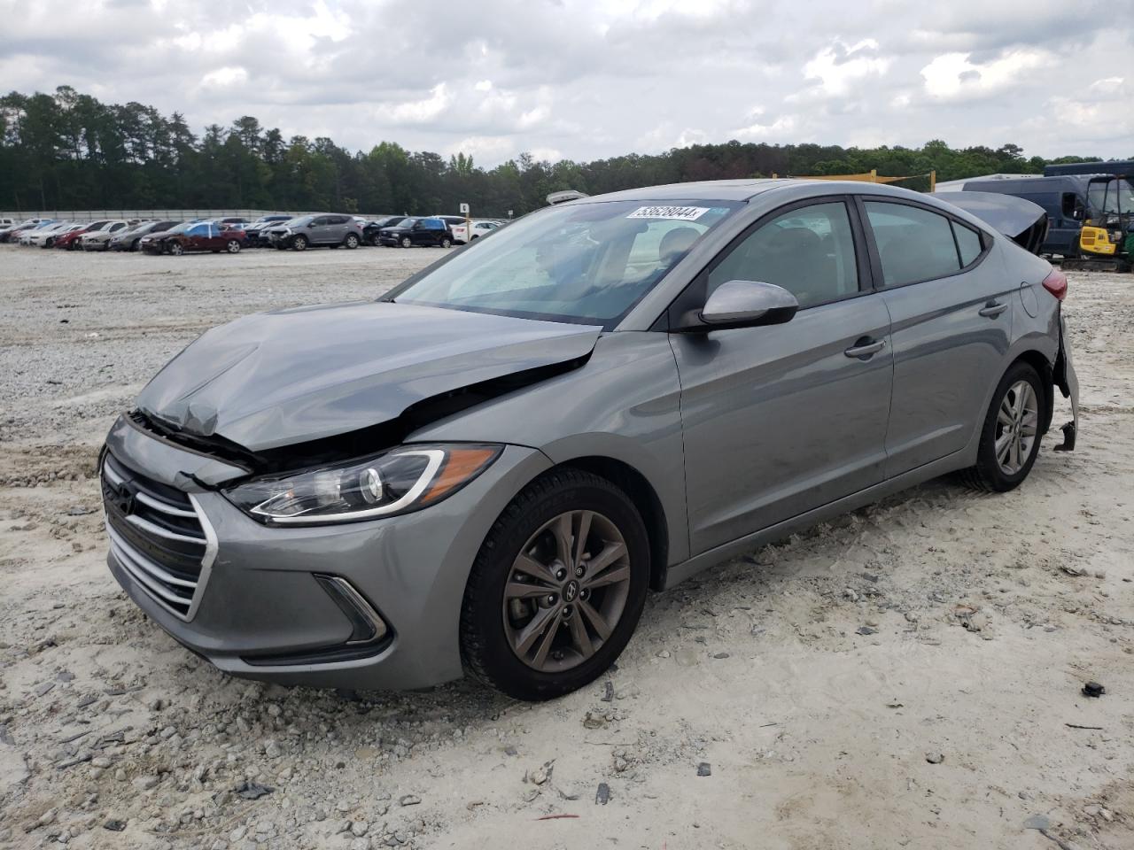 hyundai elantra 2017 kmhd84lfxhu291091