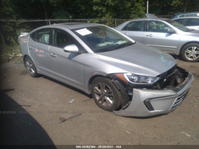 hyundai elantra 2017 kmhd84lfxhu319021