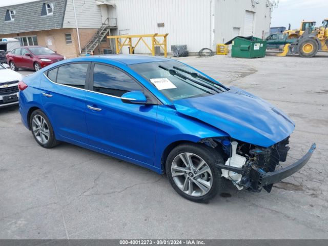 hyundai elantra 2017 kmhd84lfxhu354738