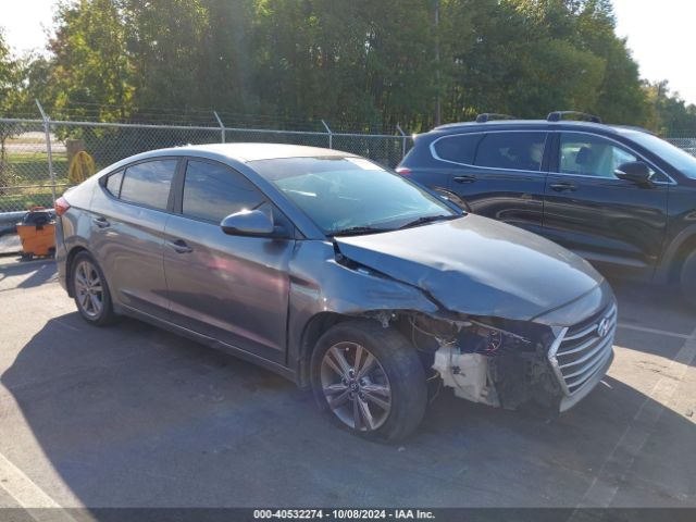 hyundai elantra 2017 kmhd84lfxhu398402