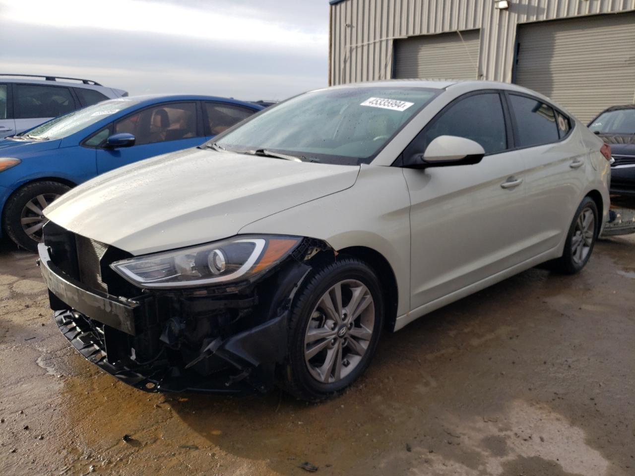 hyundai elantra 2017 kmhd84lfxhu406613