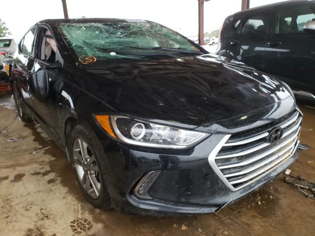 hyundai elantra se 2018 kmhd84lfxju461052