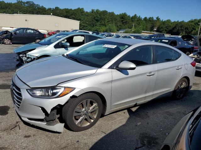 hyundai elantra 2018 kmhd84lfxju467806