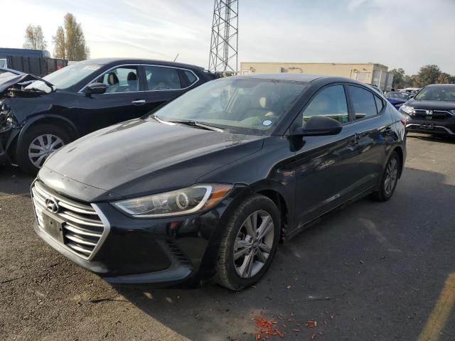 hyundai elantra 2018 kmhd84lfxju501792