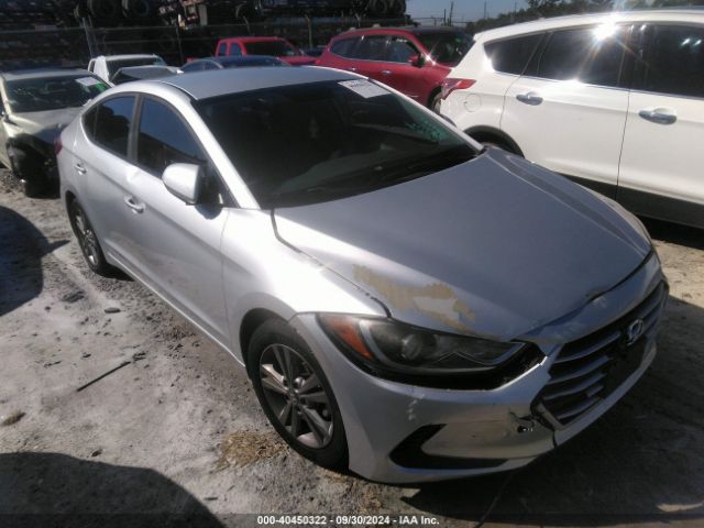 hyundai elantra 2018 kmhd84lfxju522366