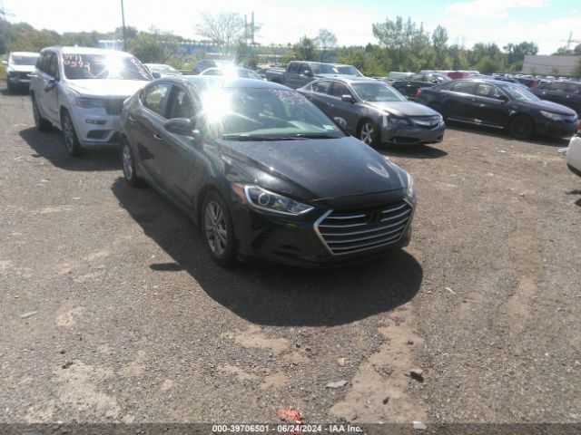 hyundai elantra 2018 kmhd84lfxju522478