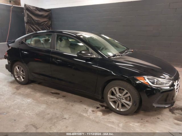 hyundai elantra 2018 kmhd84lfxju547252