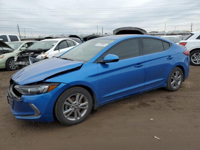 hyundai elantra se 2018 kmhd84lfxju548000