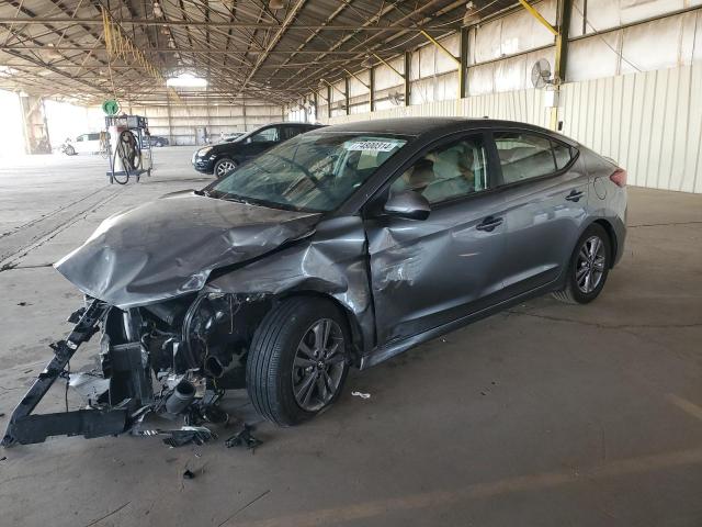 hyundai elantra se 2018 kmhd84lfxju563452