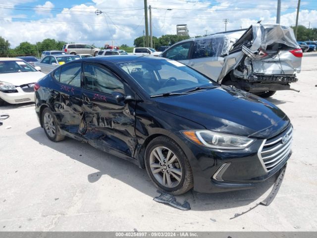 hyundai elantra 2018 kmhd84lfxju572099