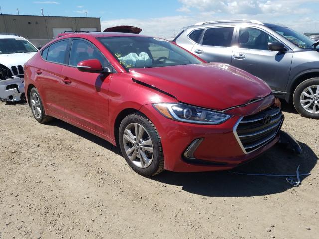 hyundai elantra se 2018 kmhd84lfxju579909