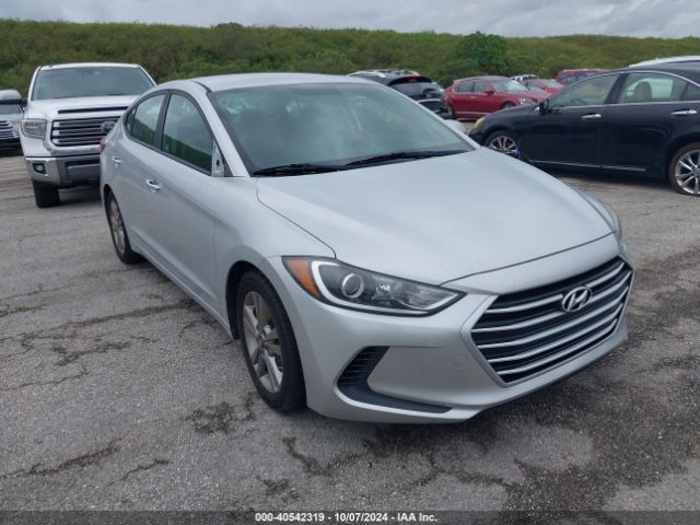 hyundai elantra 2018 kmhd84lfxju646007