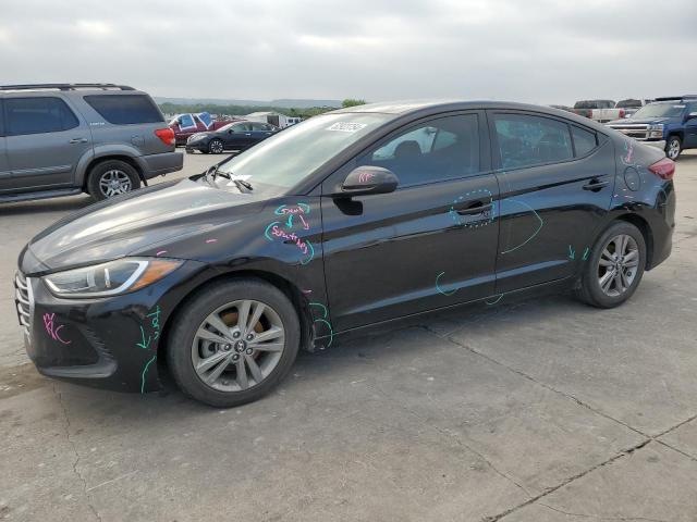 hyundai elantra 2018 kmhd84lfxju646153