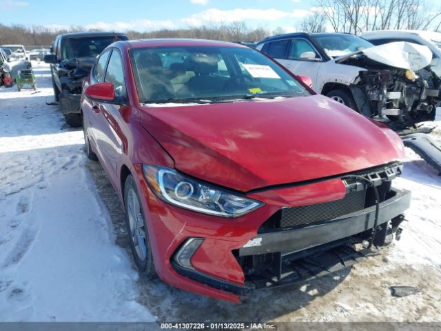 hyundai elantra 2018 kmhd84lfxju657170