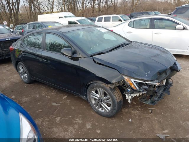 hyundai elantra 2019 kmhd84lfxku763233