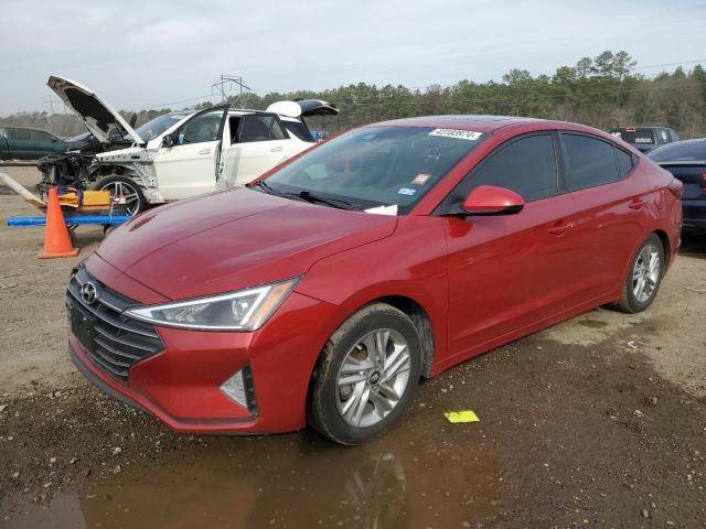 hyundai elantra 2019 kmhd84lfxku866488