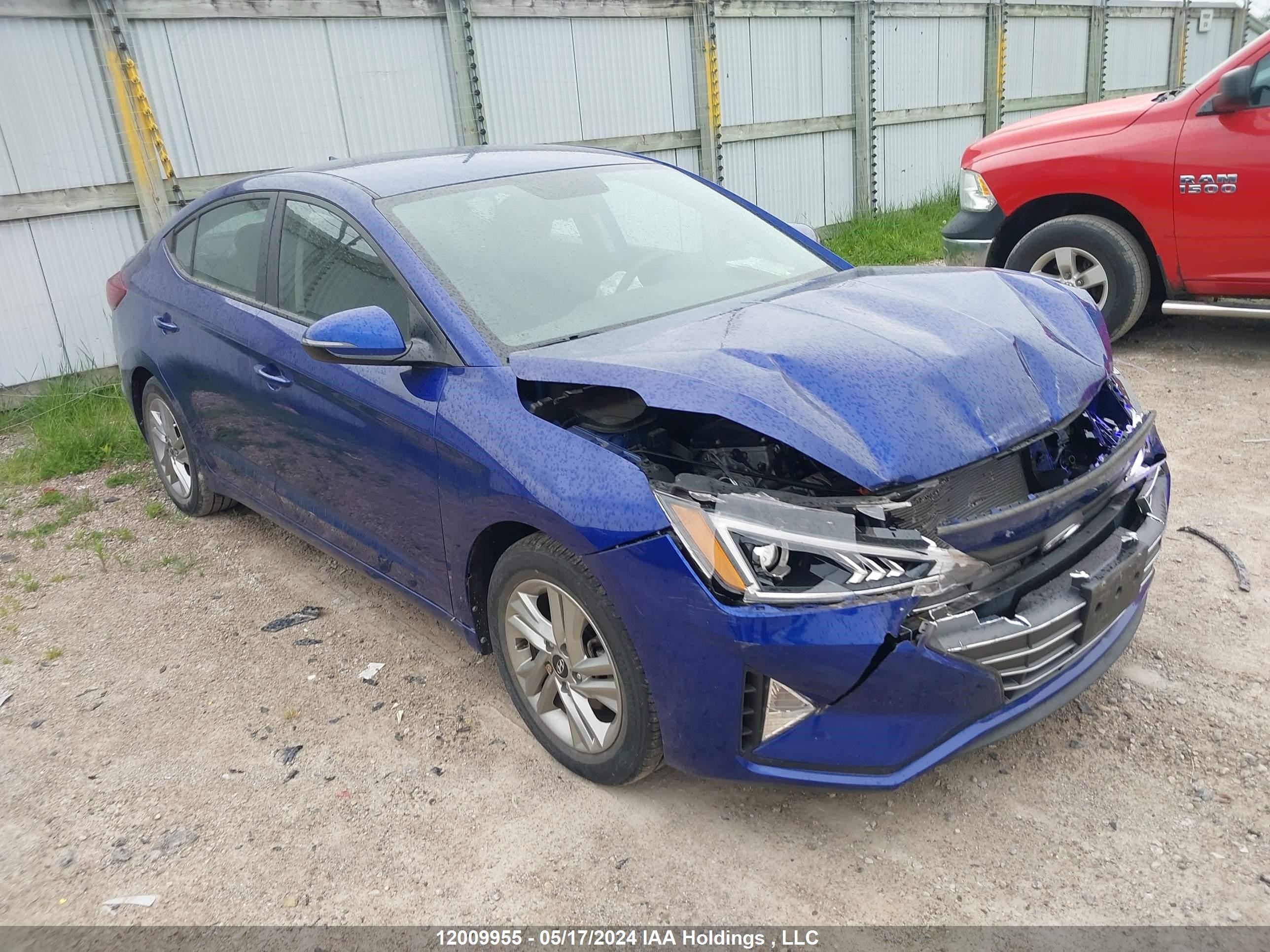 hyundai elantra 2020 kmhd84lfxlu055372