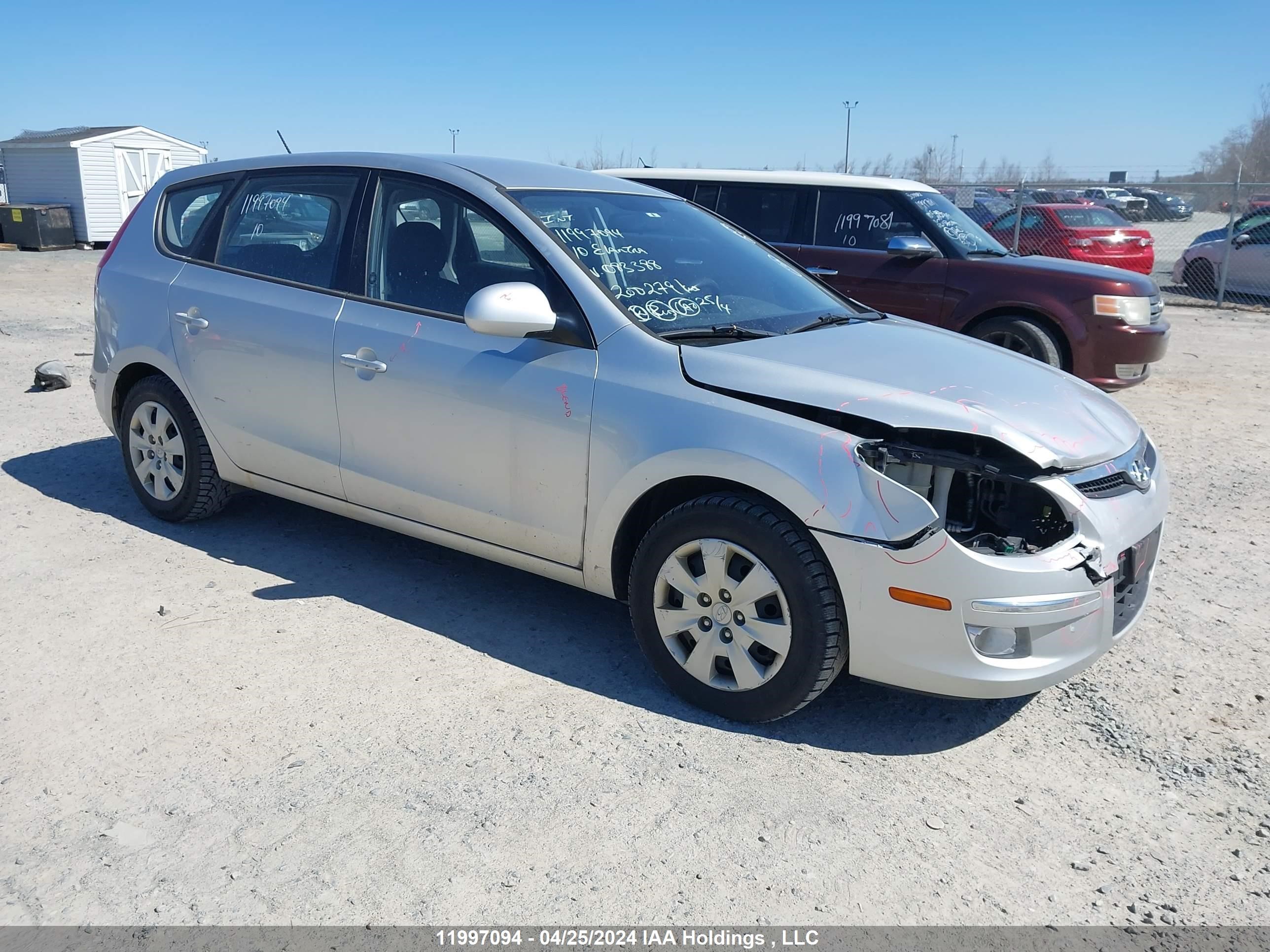 hyundai elantra 2010 kmhdc8ae4au083388