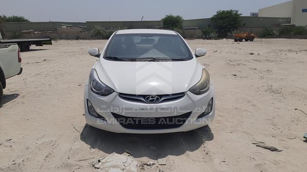 hyundai elantra 2015 kmhdg41c1fu311544