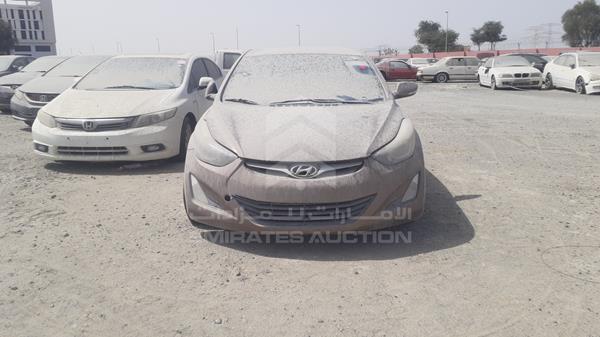 hyundai elantra 2015 kmhdg41c1fu407335