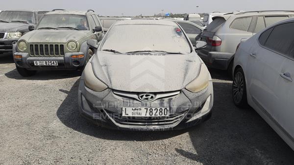 hyundai elantra 2015 kmhdg41c1fu409795