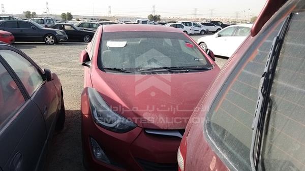 hyundai elantra 2015 kmhdg41c2fu406467