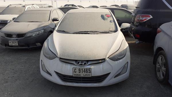 hyundai elantra 2015 kmhdg41c2fu409725