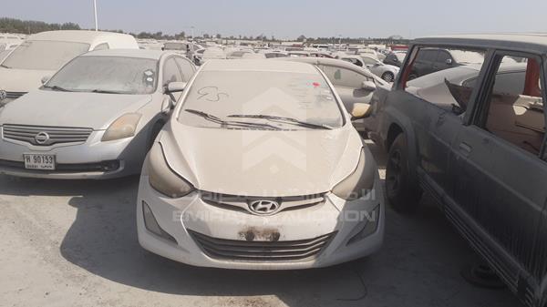 hyundai elantra 2016 kmhdg41c2gu549596