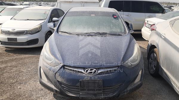 hyundai elantra 2016 kmhdg41c6gu457066