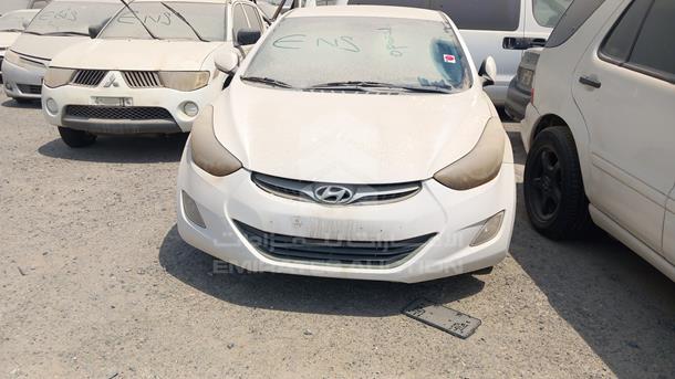 hyundai elantra 2014 kmhdg41c7eu839894