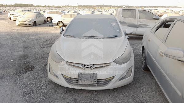 hyundai elantra 2015 kmhdg41c8fu203471