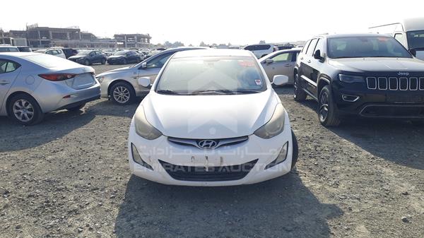 hyundai elantra 2015 kmhdg41c8fu254341