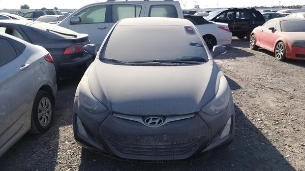 hyundai elantra 2015 kmhdg41c8fu311640