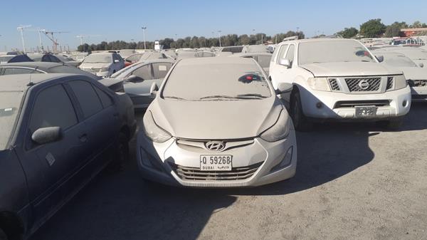 hyundai elantra 2016 kmhdg41c9gu449074