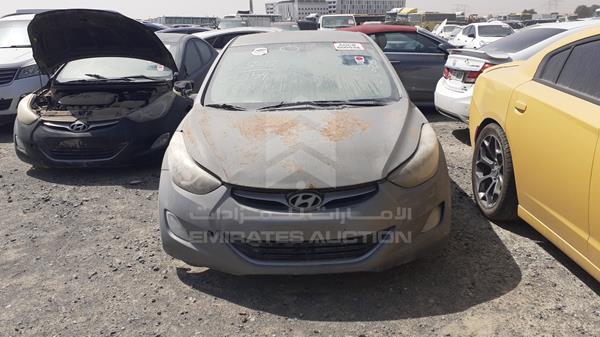 hyundai elantra 2014 kmhdg41e0eu869319