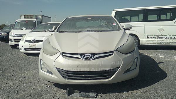 hyundai elantra 2015 kmhdg41e0fu162643