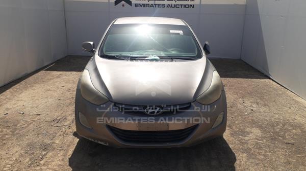 hyundai elantra 2012 kmhdg41e1cu359929