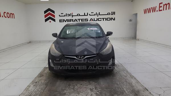 hyundai elantra 2015 kmhdg41e1fu291734