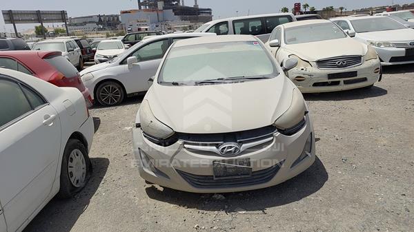 hyundai elantra 2016 kmhdg41e1gu493619