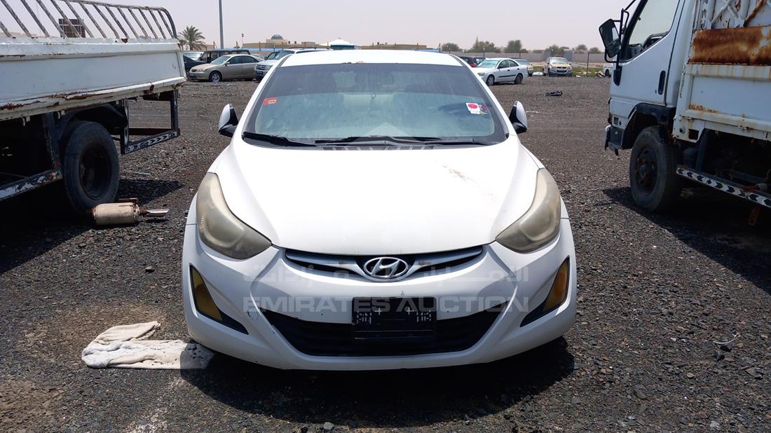 hyundai elantra 2015 kmhdg41e2fu311568