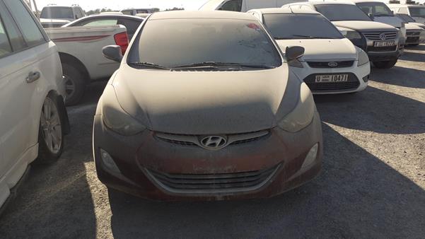 hyundai elantra 2014 kmhdg41e3eu867905