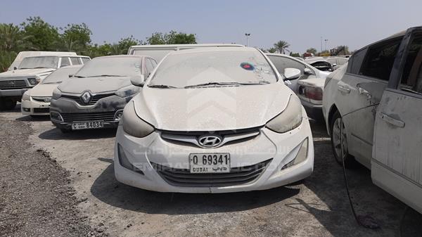 hyundai elantra 2016 kmhdg41e3gu471296