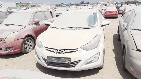 hyundai elantra 2015 kmhdg41e4fu332678