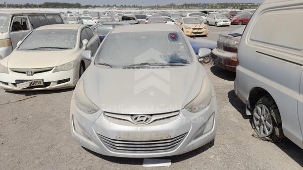 hyundai elantra 2015 kmhdg41e4fu332776