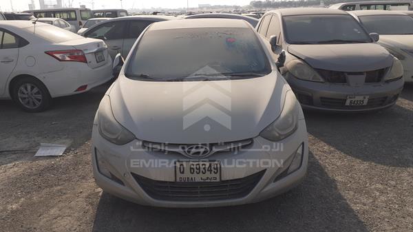 hyundai elantra 2016 kmhdg41e5gu493929