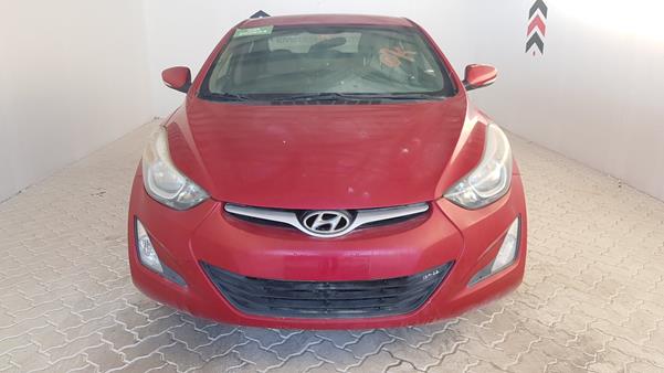 hyundai elantra 2016 kmhdg41e7gu493544