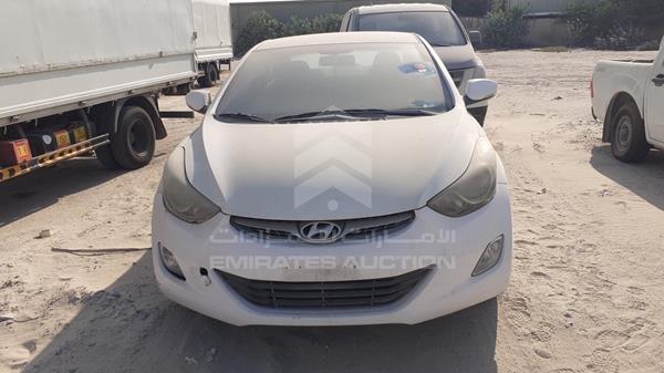 hyundai elantra 2014 kmhdg41e8eu885171