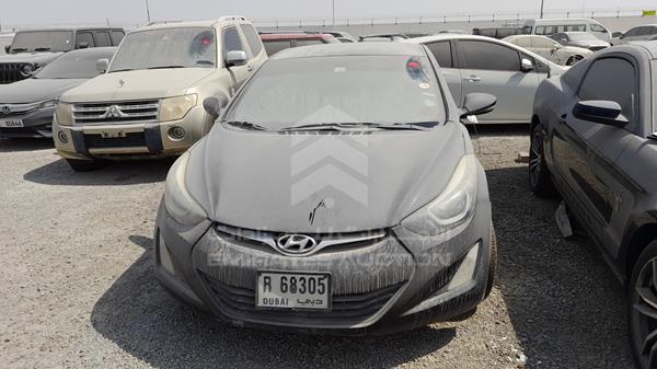 hyundai elantra 2016 kmhdg41e8gu473464