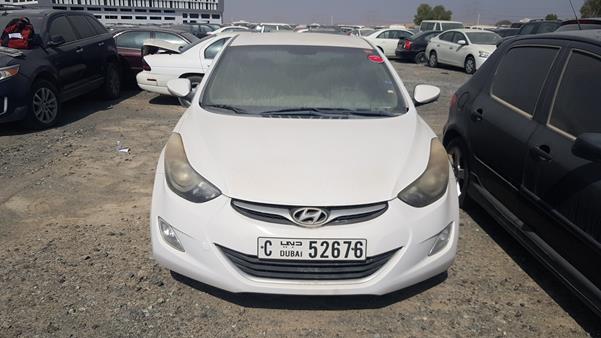 hyundai elantra 2014 kmhdg41e9eu833385